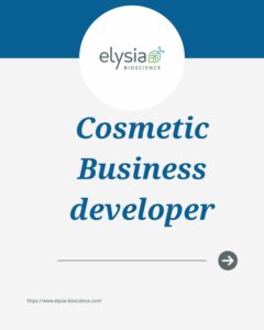 Cosmetic business developer Elysia Bioscience